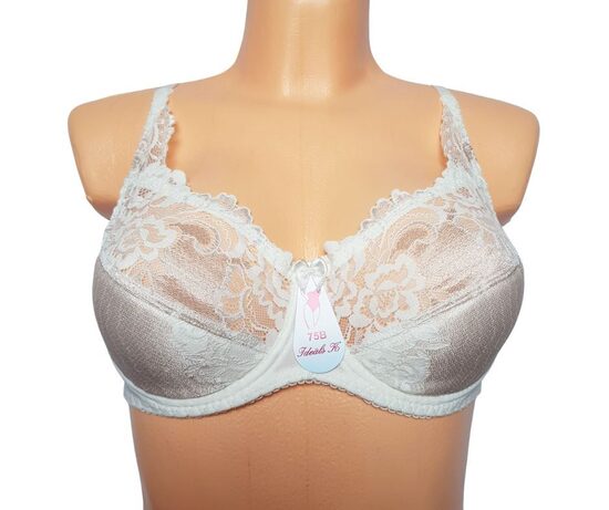 Krūšturis ar puspolsterētu bļodiņu, miesas krāsa