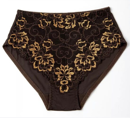 Dark brown panties